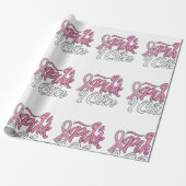 Borstkanker Cadeaupapier (Uitgerold)