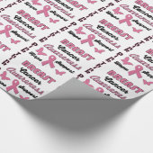 Borstkanker Cadeaupapier (Hoek)