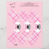 Borstkanker Cakellak, football cupcake line (Voorkant)