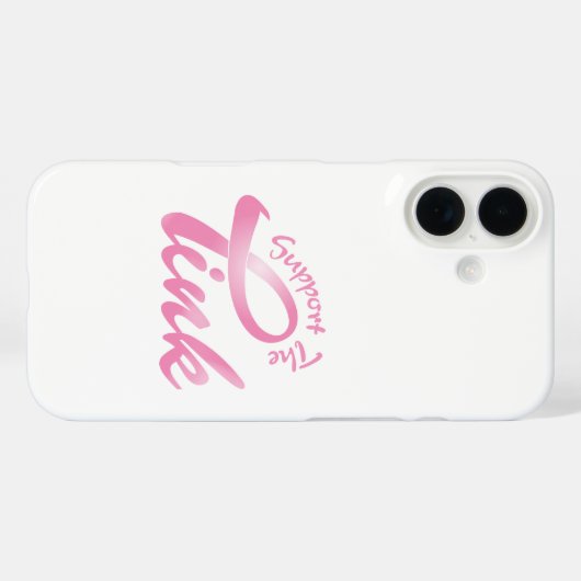 Borstkanker Case-Mate iPhone Case (Achterkant (horizontaal))