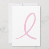 Borstkanker/Cocktails voor een zuivere uitnodiging (Achterkant)