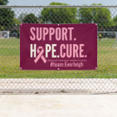 Borstkanker Custom Gepersonaliseerde Banner Sign (Insitu)