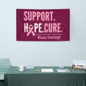 borstkanker Custom gepersonaliseerde naam Banner S (Beurs)