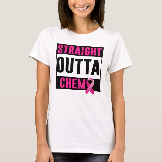 borstkanker direct uit chemo t-shirt (Voorkant)
