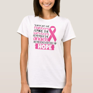 BORSTKANKER EN BEWUSTWORDING T-SHIRT