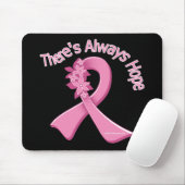 Borstkanker Er is altijd Hope Floral Muismat (Met muis)