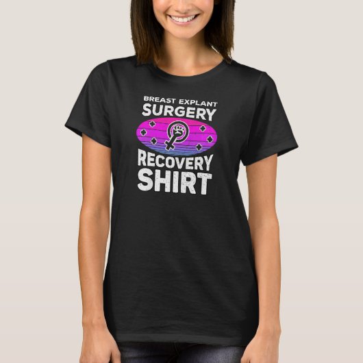 Borstkanker Explantaat Verwijdering Explantaat Chi T-shirt (Voorkant)