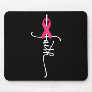 Borstkanker Faith Breast Cancer Awareness Muismat