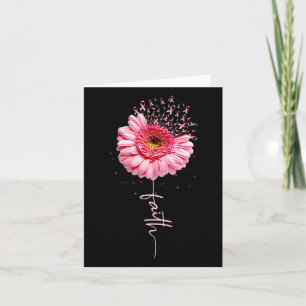 Borstkanker Faith Sunflower Breast Cancer Awaren Kaart