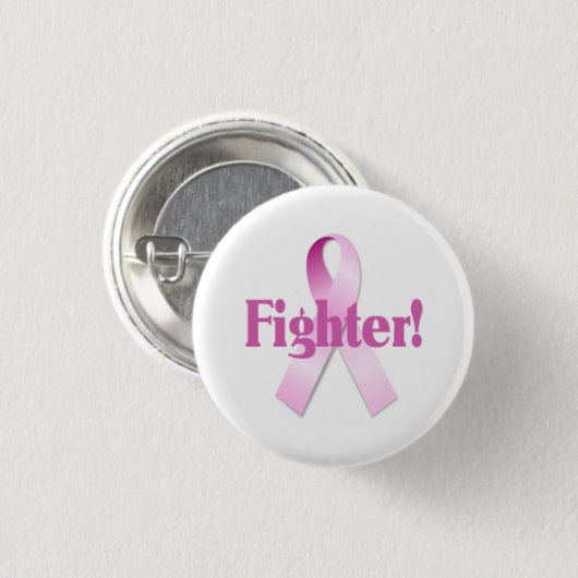 Borstkanker Fighter Button (Voorkant /achterkant)
