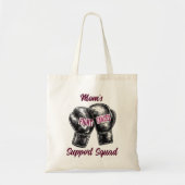 Borstkanker Fighter Support Squad Tote Bag (Voorkant)