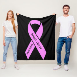 Borstkanker Fleece Deken