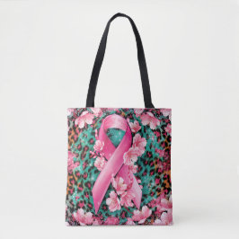 Borstkanker Floral Dier Huid Textuur Gift Tote Bag