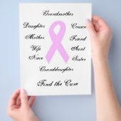 Borstkanker Flyer (Hand)