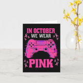 Borstkanker Gaming Kinder Jongens Jeugd 1 Kaart (Gele Bloem)