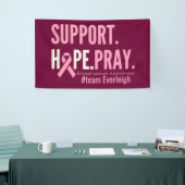 Borstkanker Gepersonaliseerd Bannerteken Spandoek (Beurs)