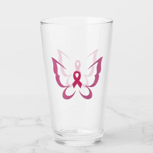 Borstkanker Glas (Voorkant)