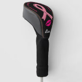 Borstkanker Golfheadcover (Schuin)
