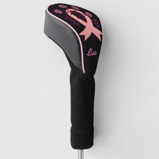 Borstkanker Golfheadcover (Schuin)