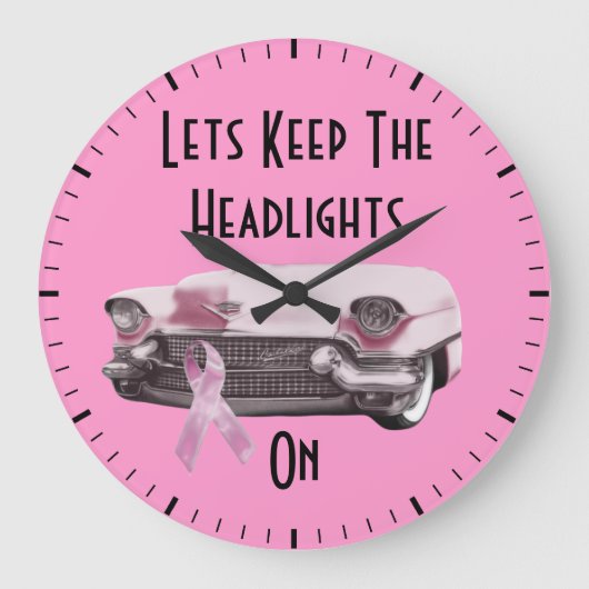 Borstkanker Grote Klok (Voorkant)