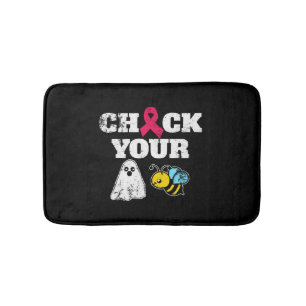 Borstkanker Halloween Badmat