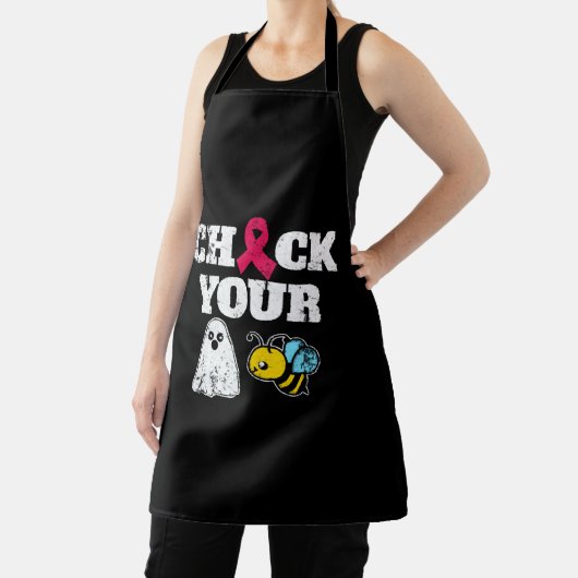 Borstkanker Halloween Schort (Insitu)