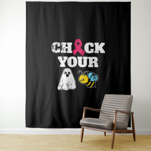 Borstkanker Halloween Wandkleed (In situ)