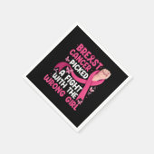 Borstkanker heeft de verkeerde borstkanker ontdekt servet (Hoek)