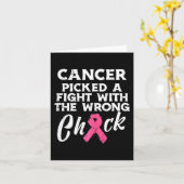 Borstkanker heeft een foute griezeligheid ontdekt kaart (Gele Bloem)