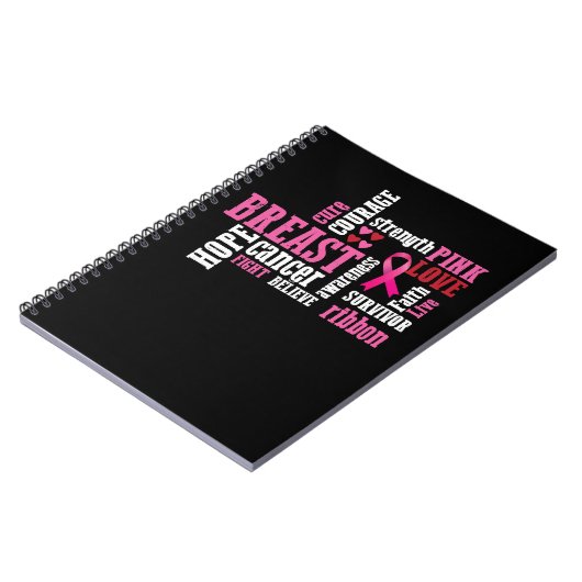 Borstkanker Hoop borstkanker 25 Notitieboek (Linkerzijde)