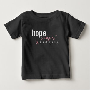 borstkanker hoop steun. Baby T-shirt