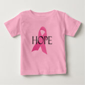 Borstkanker HOPE kinder shirt (Voorkant)