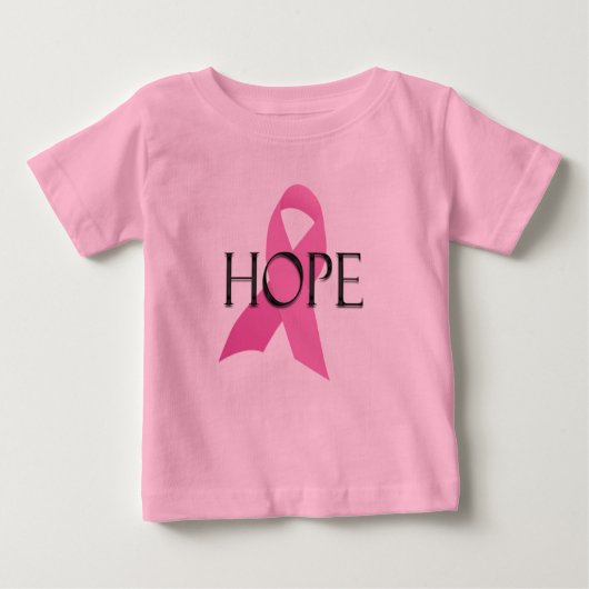 Borstkanker HOPE kinder shirt (Voorkant)