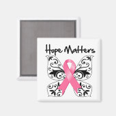 Borstkanker Hope Matters Magneet (Voorkant / Achterkant)