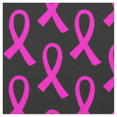 Borstkanker Hot Pink lintpatroon Stof (Close Up)