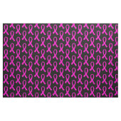 Borstkanker Hot Pink lintpatroon Stof (Fat Quarter)