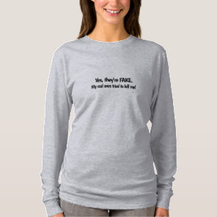Borstkanker Humor T-shirt