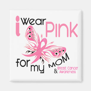 Borstkanker Ik DRAAG PINK VOOR MIJN MOM 45 Magneet
