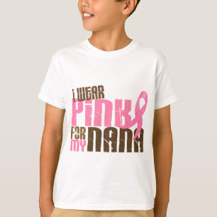 Borstkanker Ik DRAAG PINK VOOR MIJN NANA 6.3 T-shirt