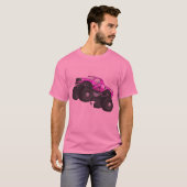 Borstkanker in Crush Breast Cancer Awareness T-shirt (Voorkant volledig)