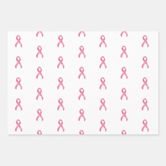 Borstkanker Inpakpapier Vel (Voorkant 2)