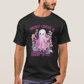 Borstkanker is boekenblad grappig halloween roze G T-shirt (Voorkant)