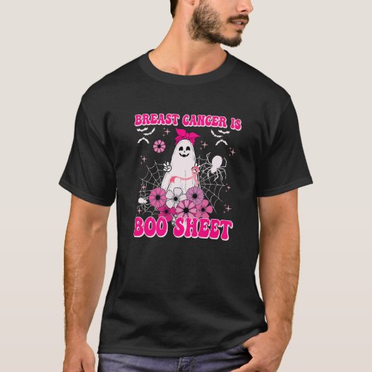 Borstkanker is boekenblad Halloween Awareness Gro T-shirt (Voorkant)