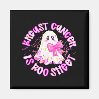 Borstkanker is Boo Sheet Halloween Borstkanker Magneet