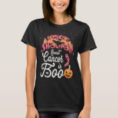 Borstkanker is Boo Sheet Halloween Breast Cancer T-shirt (Voorkant)