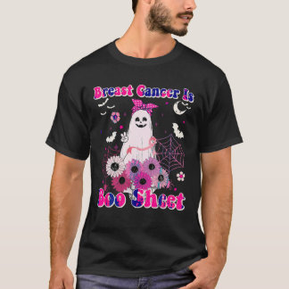 Borstkanker is Boo Sheet Halloween Breast Cancer T-shirt