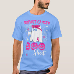 Borstkanker is Boo Sheet Halloween Costume Vrouwen T-shirt