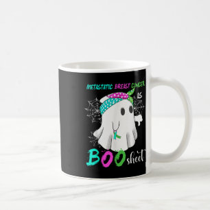 Borstkanker is Boo Sheet Halloween Costuum Koffiemok