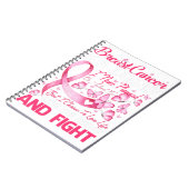 Borstkanker is een reis die ik nooit heb gepland notitieboek (Linkerzijde)