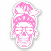Borstkanker is Verschrikkelijk Sticker (Voorkant)